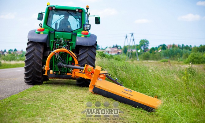 KBRP ЗАДНЕНАВЕСНЫЕ БОКОВЫЕ МУЛЬЧИРОВАТЕЛИ С СИСТЕМОЙ ПАНТОГРАФ Воронеж - изображение 1