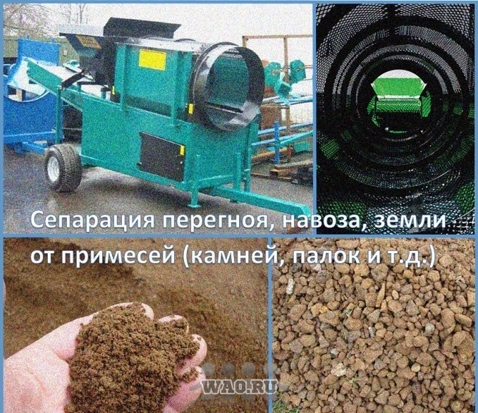Сепаратор компоста (перегноя), навоза, почвы, чепы, песка Воронеж - изображение 1