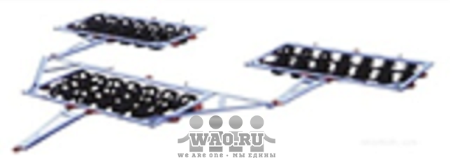 Каток прицепной кольчато-шпоровый 3ККШУ-6(460мм круглый вал) Воронеж - изображение 1