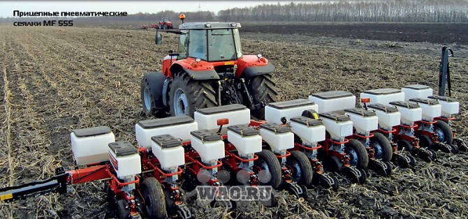 Прицепные пневматические сеялки MF555 Воронеж - изображение 1