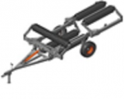 Каток зубчато-кольчатый прицепной гидрофицированный КЗК ТРАНСФОРМЕР