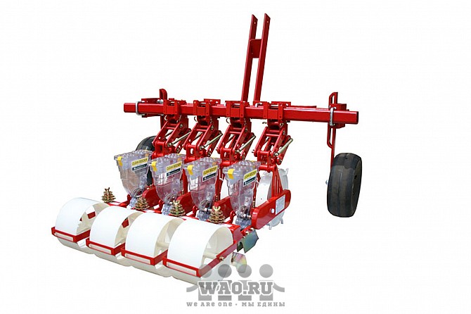 Овощная сеялка точного высева 4 ряда, для моркови, лука, томатов, капу Воронеж - изображение 1