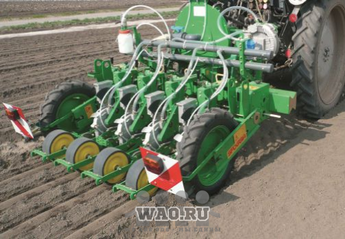 Пневматическая сеялка точного высева для овощей SFOGGIA Calibra Single Воронеж - изображение 1